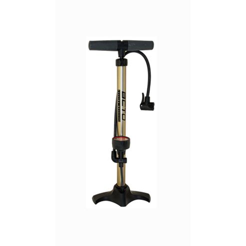 Image of Beto Premium Alloy Track Pump Sv / Pv With Gauge