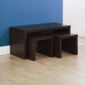 Elements Utah Long John Coffee Nest of Table - Walnut