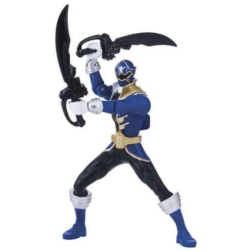 Image of Power Rangers Super Megaforce 16cm Battle Morphin Figure - Blue Ranger
