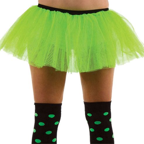 Image of Green Tu-tu - Adult Costume Size: 10-14