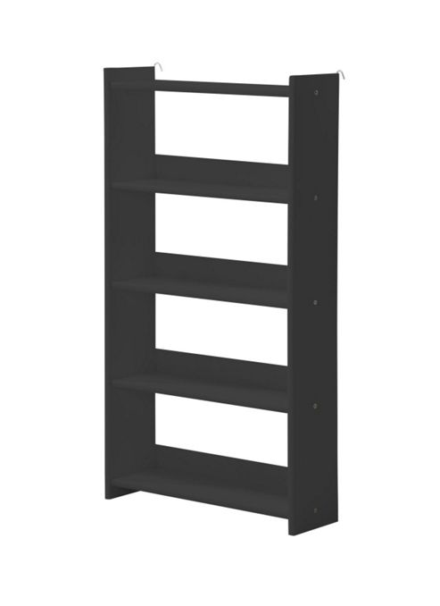 Image of Noci Four Open Shelf Unit With Clip On Feature In Graphite