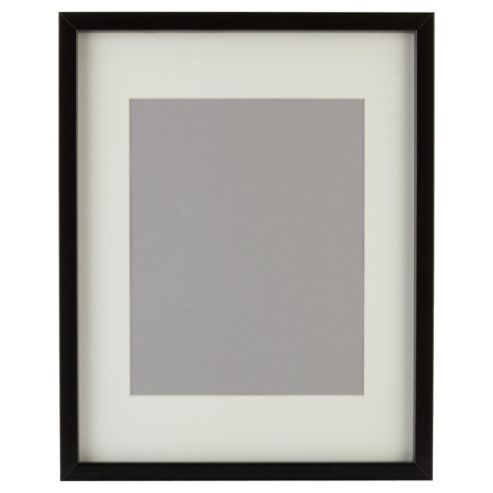 Image of Tesco Basic Photo Frame Black 11 X 14"/8 X 10" With Mount
