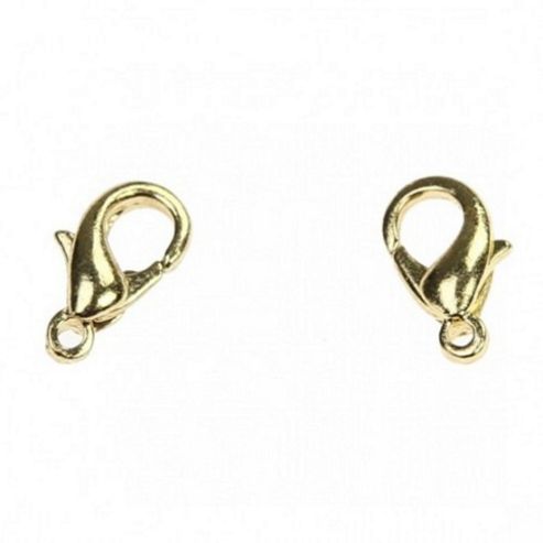 Image of Lobster Clasp - Gold 12mm - 20 Pack