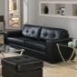 Furniture Link Gemona 3 Seater Sofa - Black