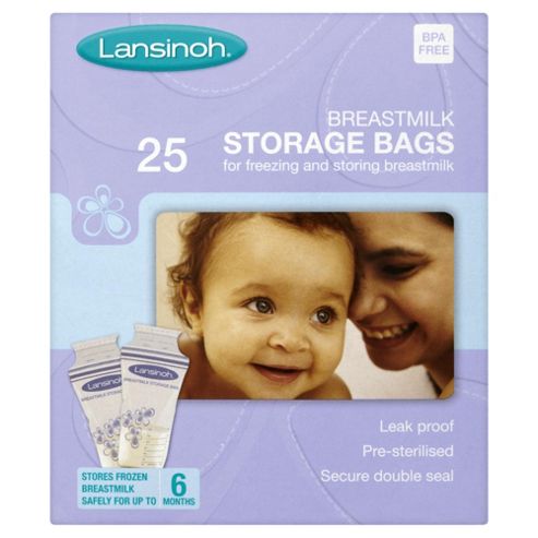 Image of Lansinoh Breast Milk Storage Bags 25