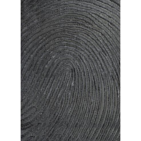 Image of Angelo Fingerprint Dark Gray Tufted Rug - 240cm H X 170cm W (7 Ft 10.5 In X 5 Ft 7 In)