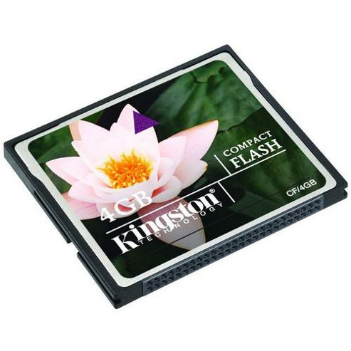 Image of Kingston Technology 4gb Cf Card