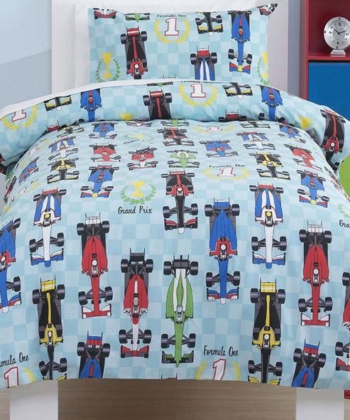 Image of Formula 1 Race Car Junior Bedding
