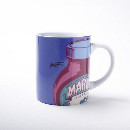 Image of Marmite Pop Art Design Mug, Lilac