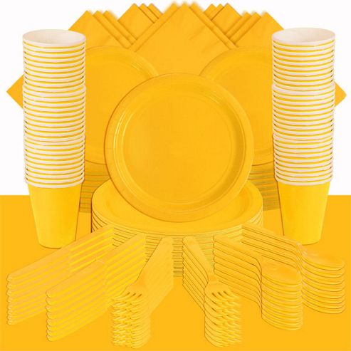 Image of Sunshine Yellow Party Pack For 100
