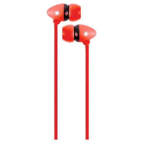 Image of Hudl Earphones Red
