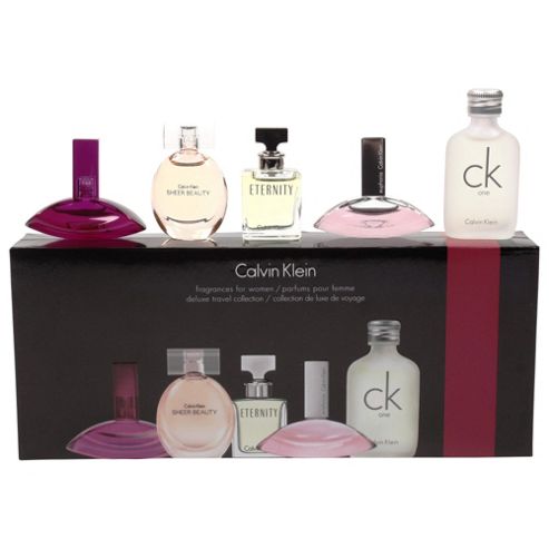 Image of Calvin Klein Woman- Deluxe Travel Collection 5 Piece Gift Set