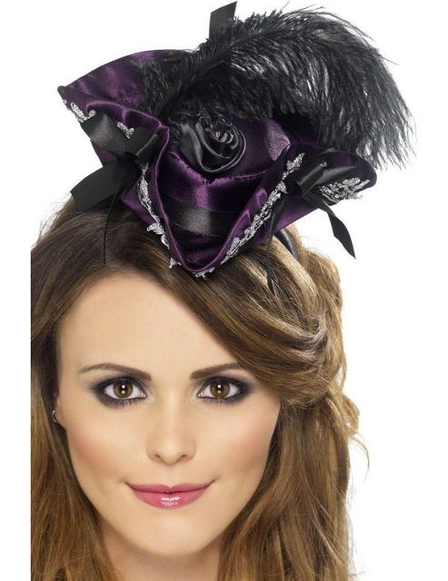 Image of Mini Pirate Hat Purple