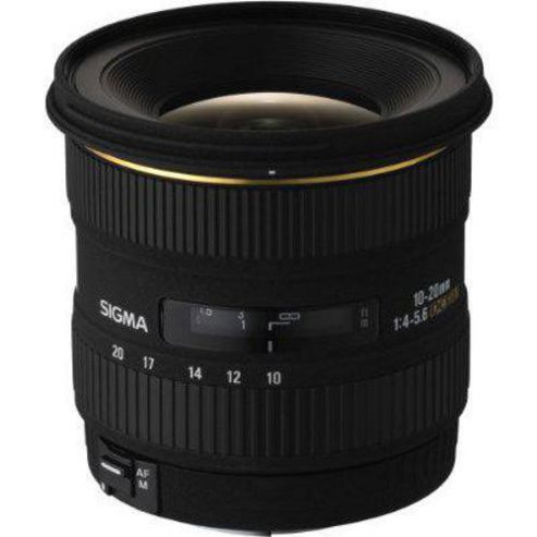 Image of Sigma 201955 10-20mm F/4-5.6 Ex Dc Hsm Digital Camera Lens - Nikon (d) Fit