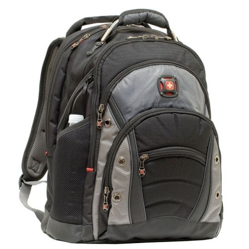 Image of Wenger Swissgear Synergy Backpack, Black & Grey