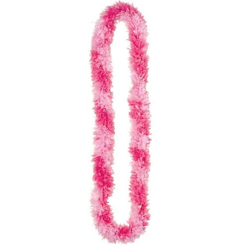 Image of Value Poly Pink Fringe Lei