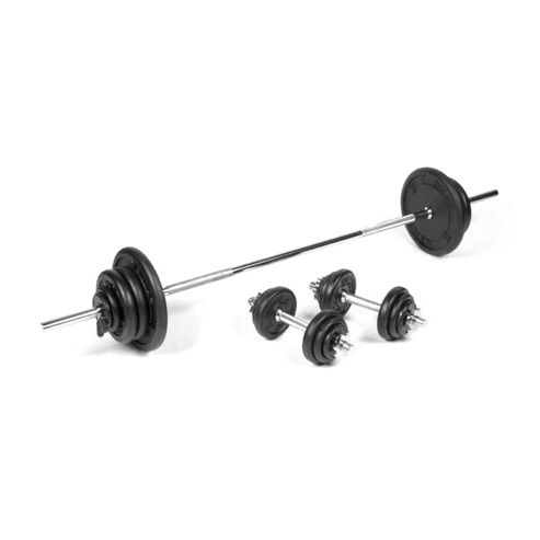 Image of Body Power 71kg 6ft Combi Standard Weight Set