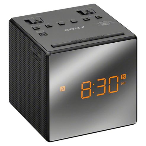 Image of Sony Icfc1t Clock Radio Black
