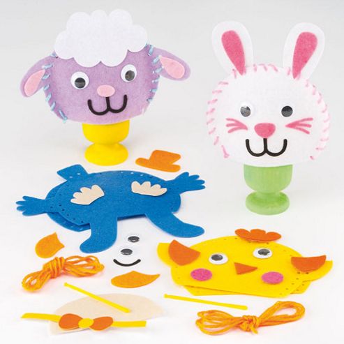 Image of Easter Egg Cosy Sewing Kits (pack Of 4)