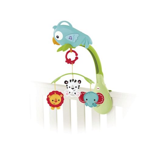 Image of Fisher Price Rainforest 3-in-1 Musical Mobile