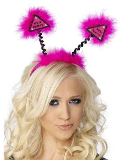 Image of Hen Party Boppers Fuchsia And Black