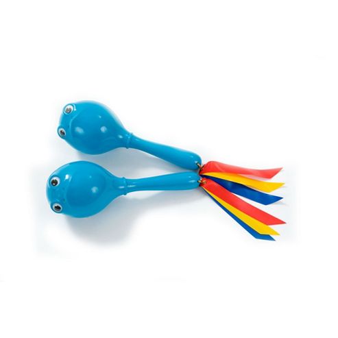 Image of Percussion Plus Pp1007 Bambina Blue Frog Maracas