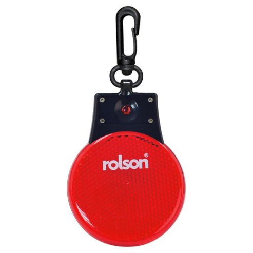 Image of Rolson 61728 Red Led Clip-on Light