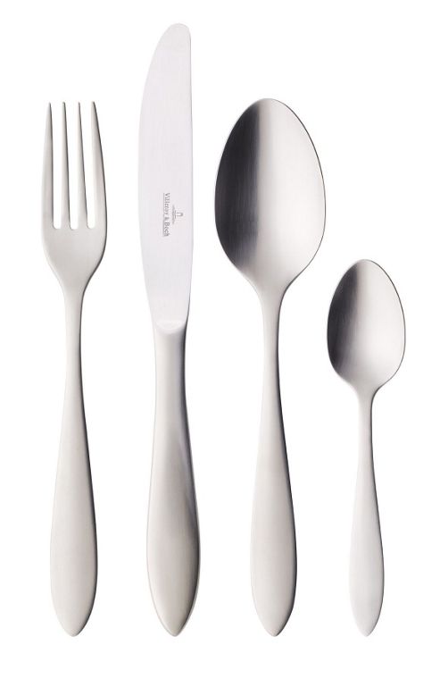 Image of Villeroy & Boch Arthur Brushed Cutlery Set 24 Pieces
