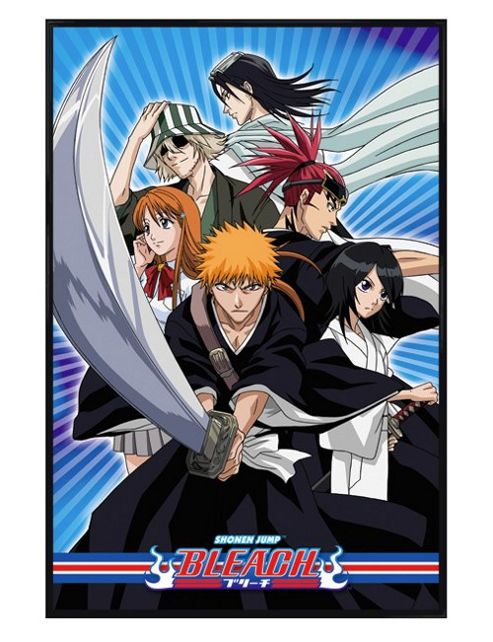 Image of Gloss Black Framed Bleach Shonen Jump Poster