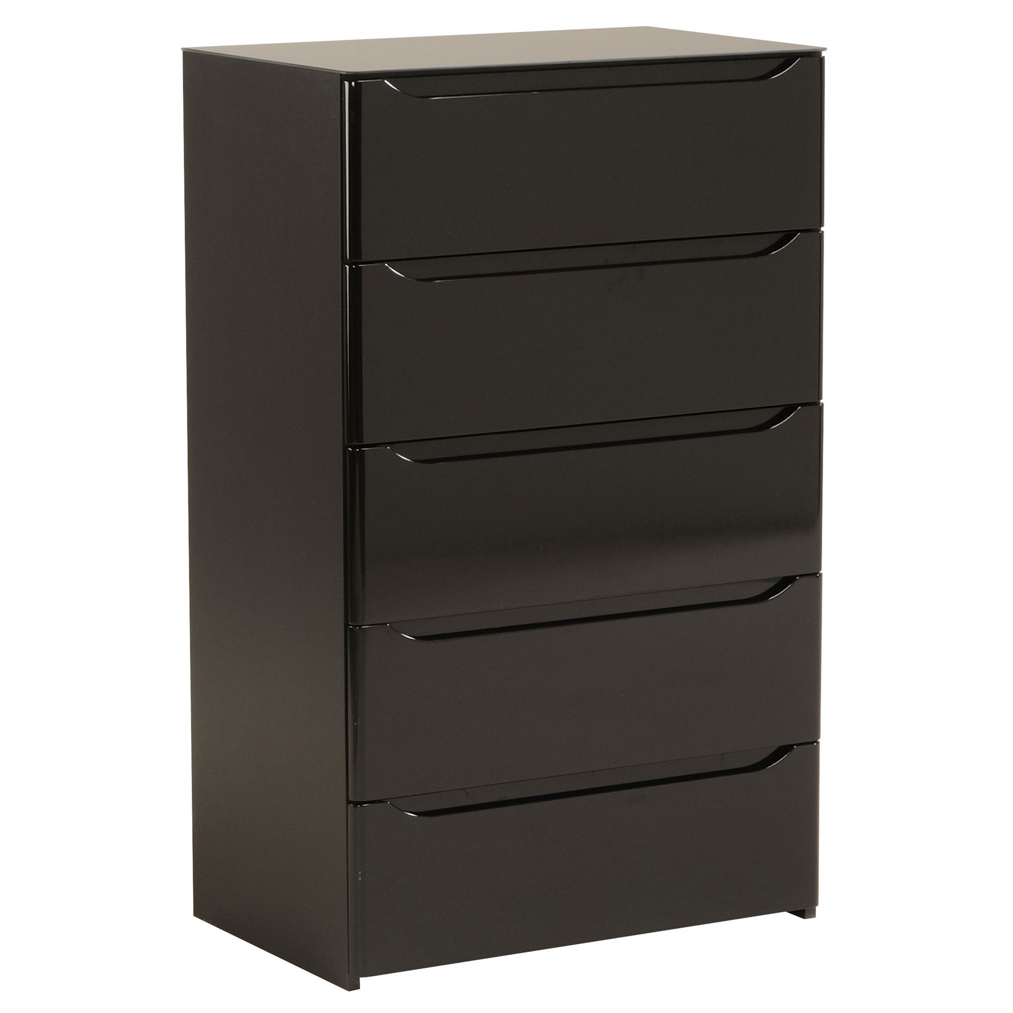 Parisot Ambyblack Chest of 5 Drawers at Tesco Direct