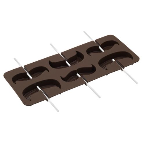Image of Sweetly Does It Silicone Chocolate Moustache Lollipop Mould