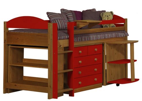 Image of Maximus Mid Sleeper Set 1 Antique With Red Details