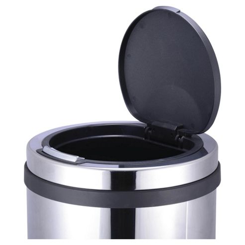 Image of 30l Kitchen Bin - Touch Top - Polished Stainless Steel Finish