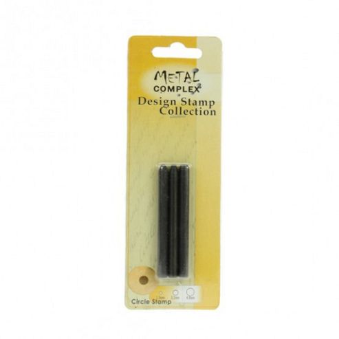 Image of Metal Circle Stamp 3pcs