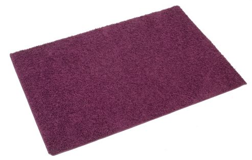 Image of Dandy Fiji Plum Shag Rug - Round 100cm X 100cm