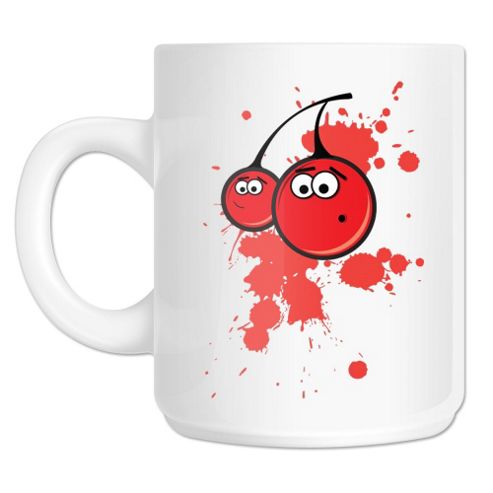 Image of Yummy Chums Cherry 10oz Ceramic Mug