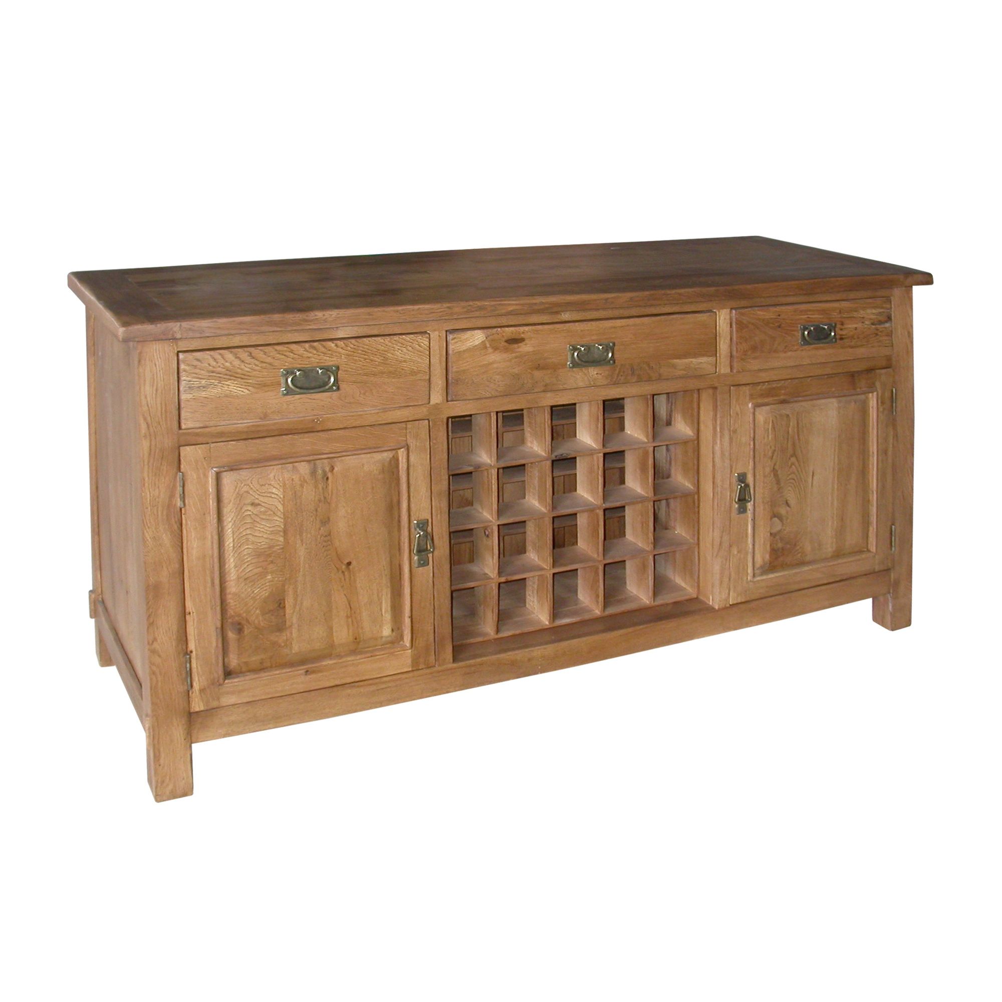 Wiseaction Riviera Medium Sideboard with Two Doors / Three Drawers at Tescos Direct