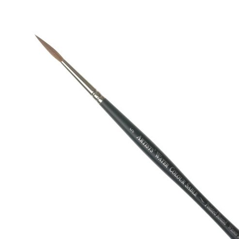Image of W&n Artist W/c Brushes Pointed Round 5