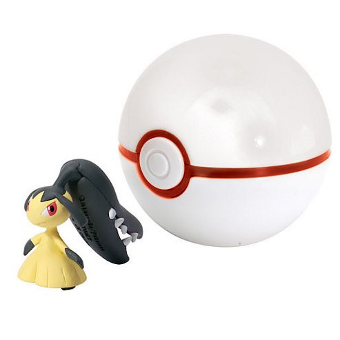 Image of Pokemon Xy Clip 'n' Carry Poke Ball - Mawile &amp; Premier Ball