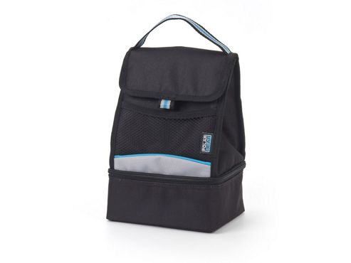 Image of Dnc 490-679 Lunch Cooler 2comp Black/turqoise