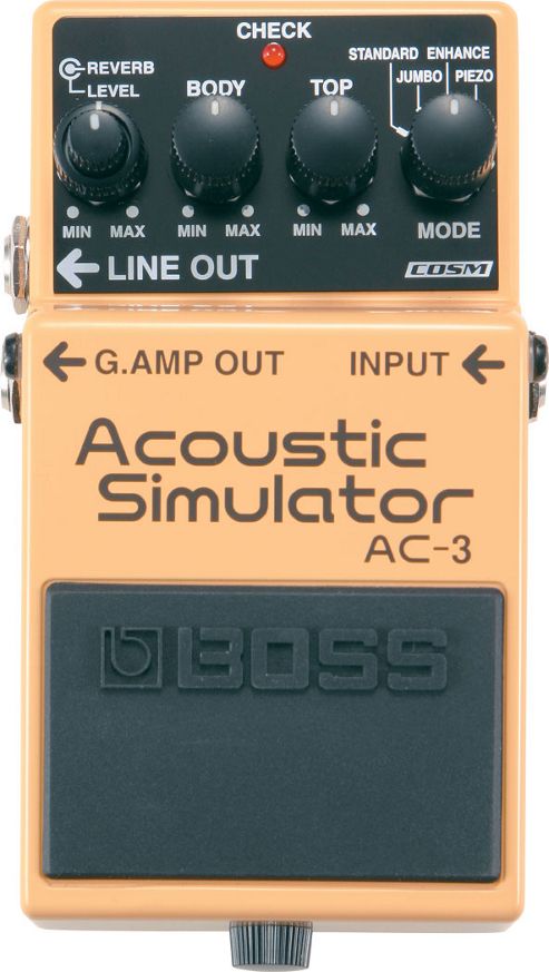 Image of Boss Ac-3 Acoustic Simulator Pedal