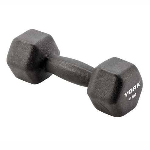 Image of York Fitness Neoprene Hex Dumbbells 4kg X 1