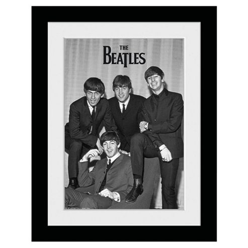 Image of The Beatles Chair Framed Print, 30x40cm