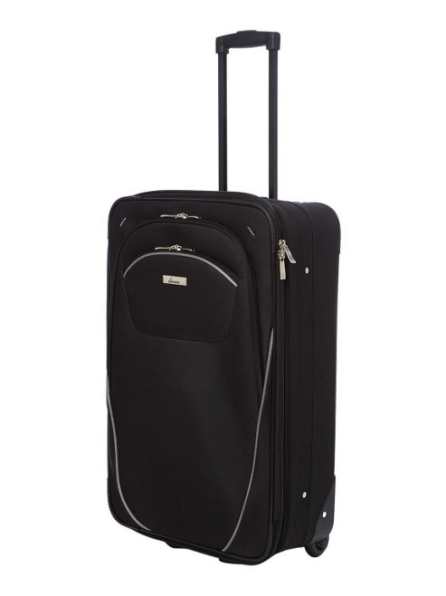 Image of Linea Brixham Black 2 Wheel Soft Medium Suitcase