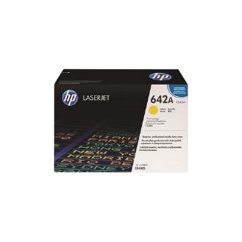Image of Hp Colour Laserjet Cb402a Yellow Print Cartridge (yield 7500 Pages)