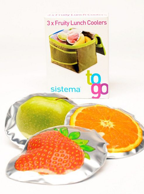 Image of Sistema To Go Fruity Lunch Coolers, Set Of 3