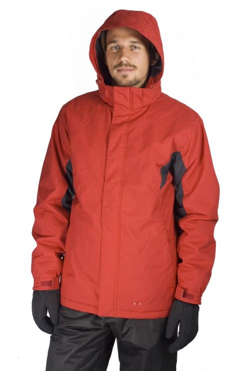 Image of Mens Hemlock Winter Skiing / Snowboarding Ski Jacket Coat - Mountain Warehouse - Red