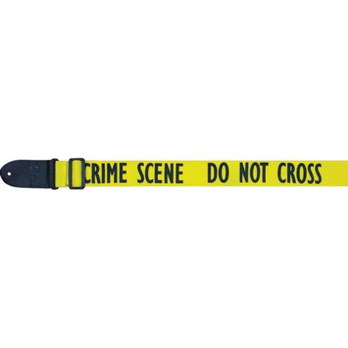 Image of Eagle Mountain Crime Scene Do Not Cross Guitar Strap