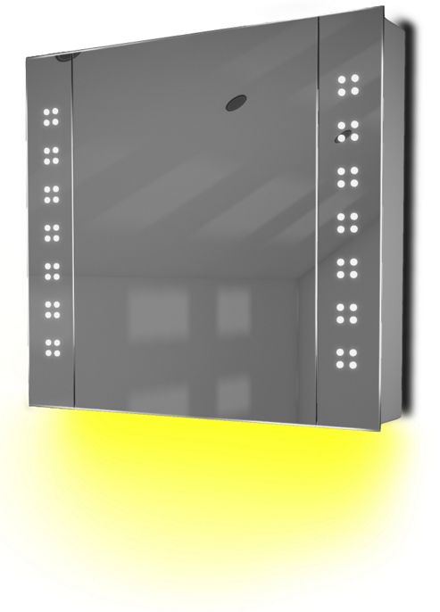 Image of Ambient Audio Bathroom Cabinet With Bluetooth, Shaver Socket & Sensor K19yaud