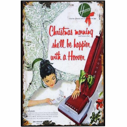 Image of Hill Interiors Hoover Tin Sign